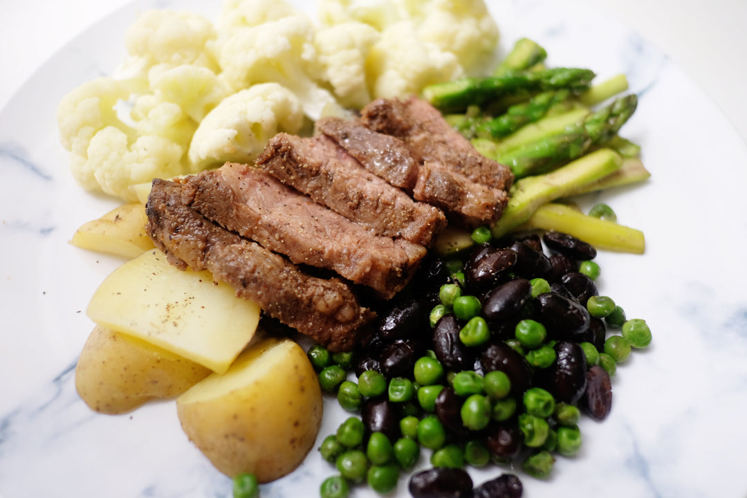 slow-baked beef steak