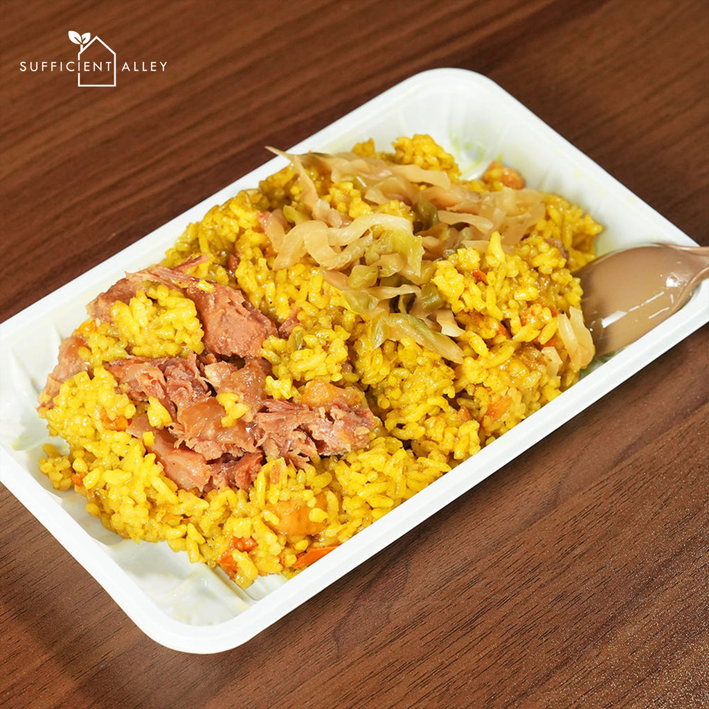 MRE｜Curry Chicken Frice Rice【Self-heating】【Full Case】(12PCS)