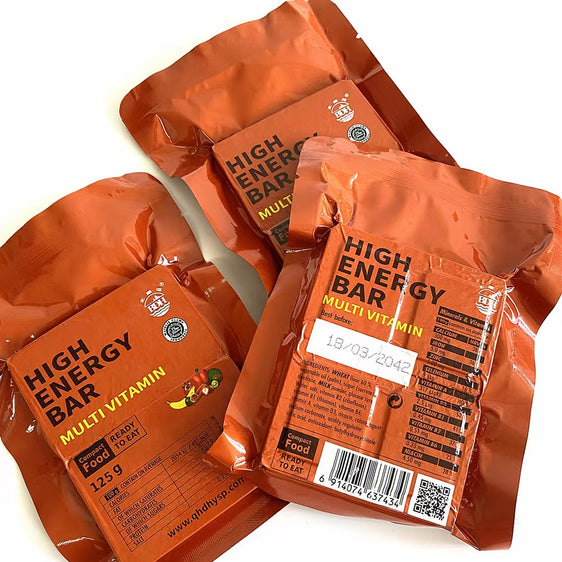 12%OFF【Full Case】【Multivitamins】High Energy Emergency Biscuits 125g x108pcs