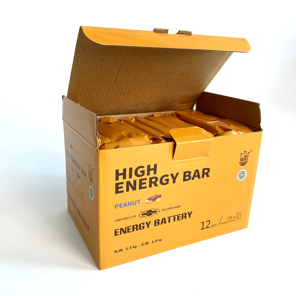 【Vegan】High Energy Emergency Biscuits【Peanut Flavour】【Full Case】(108PCS)
